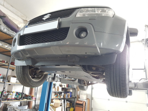 Stahl Unterfahrschutz für Motor Suzuki Grand Vitara 2 (2005-2019) EANSuzuki Grand Vitara