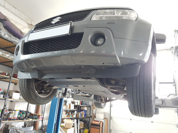 Stahl Unterfahrschutz für Motor Suzuki Grand Vitara 2 (2005-2019) EANSuzuki Grand Vitara