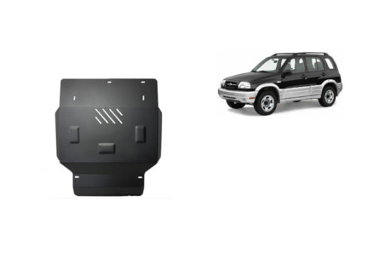 Stahl Unterfahrschutz für Motor Suzuki Grand Vitara (1999-2005) EANSuzuki