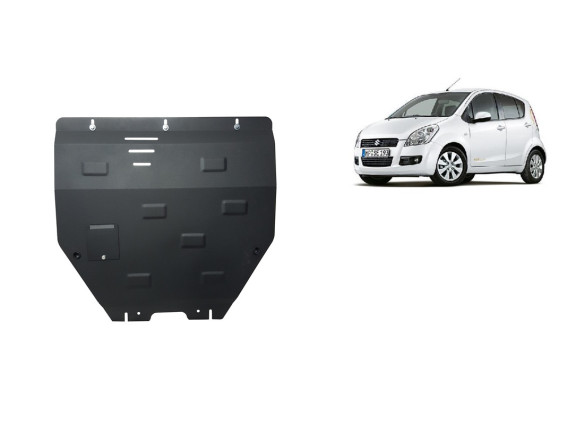Stahl Unterfahrschutz für Motor Suzuki Splash an (2009-2016) EANSuzuki