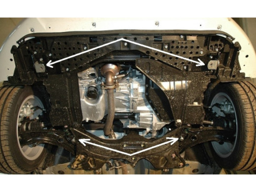 Stahl Unterfahrschutz für Motor Suzuki Swift 3 (2010-2017) EANSuzuki Swift