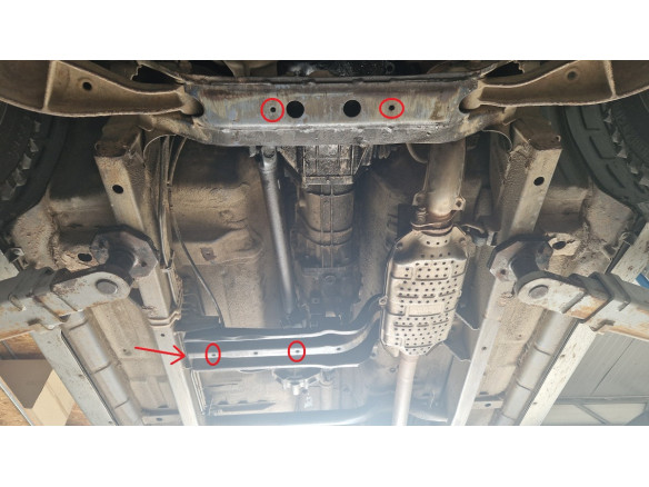 Stahl Unterfahrschutz für Getriebe Suzuki Vitara 2.0 (1988-1999) EANSuzuki