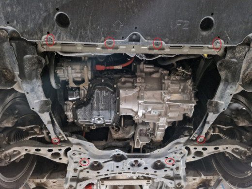 Stahl Unterfahrschutz für Motor Toyota Corolla Cross (2022-2026) EANToyota Corolla Cross