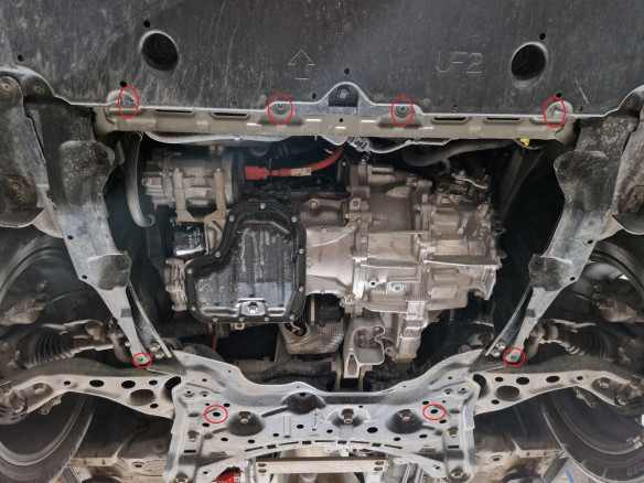 Stahl Unterfahrschutz für Motor Toyota Corolla Cross (2022-2026) EANToyota Corolla Cross