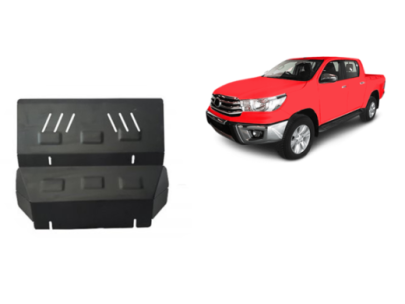 Stahl Unterfahrschutz für Sensoren der Marke Toyota Hilux (2021-2026) EANToyota Hilux Invincible