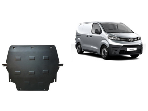 Stahl Unterfahrschutz für Motor Toyota Proace (2016-2026) EANToyota