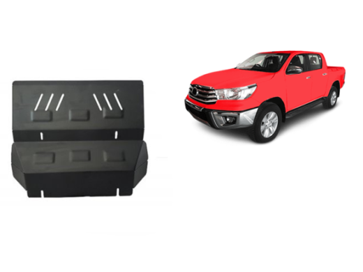 Stahl Unterfahrschutz für Kühler Toyota Hilux Revo (2016-2026) EANToyota Hilux Revo