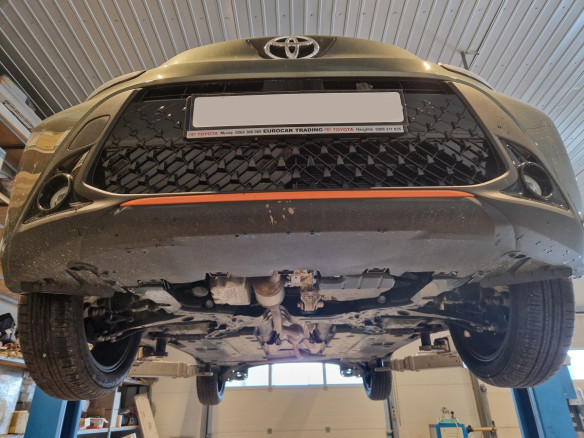 Stahl Unterfahrschutz für Motor Toyota Aygo X (2022-2026) EANToyota Aygo