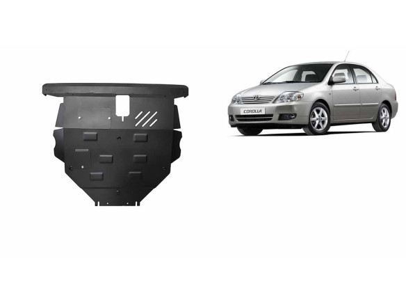 Stahl Unterfahrschutz für Motor Toyota Corolla -E120/E130 (2002-2007) EANToyota