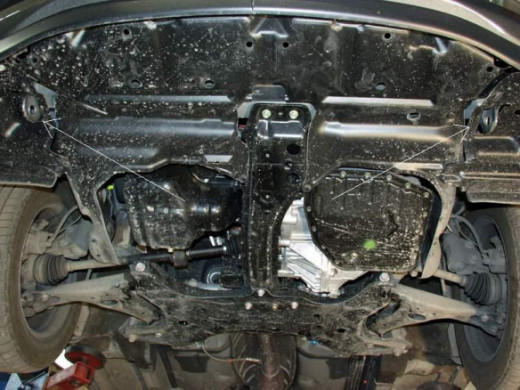 Stahl Unterfahrschutz für Motor Toyota Corolla -E120/E130 (2002-2007) EANToyota