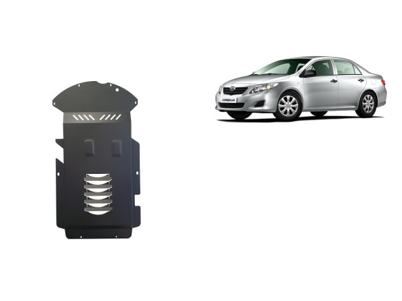 Stahl Unterfahrschutz für Katalysator Toyota Corolla (2007-2012) EANToyota Corolla