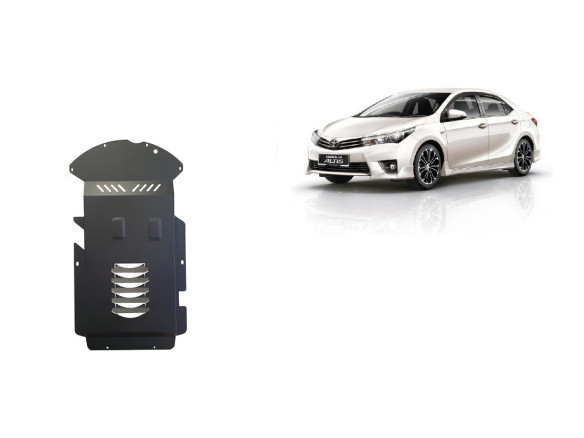 Stahl Unterfahrschutz für Katalysator Toyota Corolla (2013-2018) EANToyota Corolla