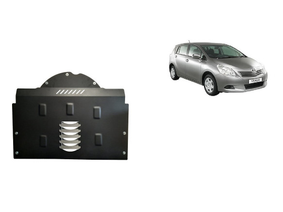 Stahl Unterfahrschutz für Katalysator Toyota Corolla Verso (2002-2008) EANToyota Corolla Verso