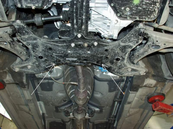 Stahl Unterfahrschutz für Motor Toyota Corolla Verso (2002-2008) EANToyota Corolla Verso