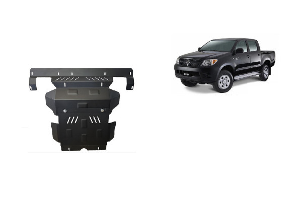 Stahl Unterfahrschutz für Motor, Kühler Toyota Hilux (2004-2015) EANToyota Hilux