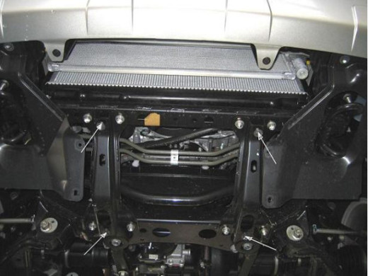 Stahl Unterfahrschutz für Motor Toyota Hilux (2004-2015) EANToyota Hilux