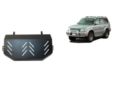 Stahl Unterfahrschutz für Motor Toyota Land Cruiser 150 (2009-2023) EANToyota Land Cruiser