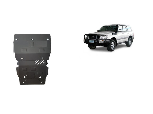 Stahl Unterfahrschutz für Motor Toyota Land Cruiser J100 (1998-2008) EANToyota Land Cruiser