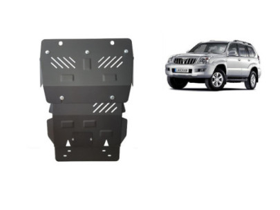 Stahl Unterfahrschutz für Motor Toyota Land Cruiser 150 (2009-2023) EANToyota Land Cruiser