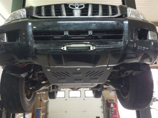 Stahl Unterfahrschutz für Motor Toyota Land Cruiser J120 (2002-2009) EANToyota Land Cruiser