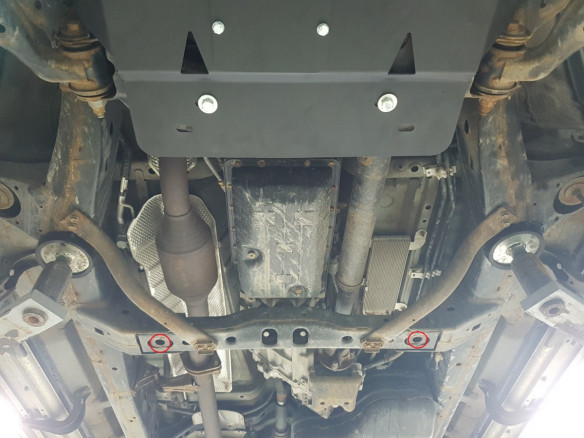 Stahl Unterfahrschutz für Getriebe Toyota Land Cruiser 150 (2009-2023) EANToyota Land Cruiser