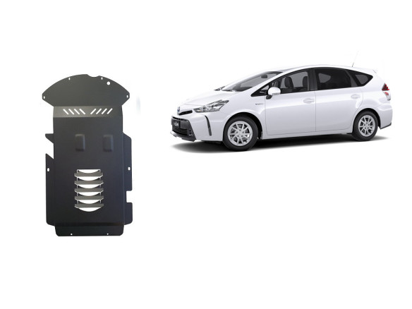 Stahl Unterfahrschutz für Katalysator Toyota Prius 3+ (2011-2021) EANToyota Prius