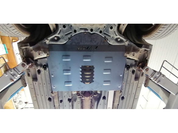 Stahl Unterfahrschutz für Katalysator Toyota Prius (2003-2009) EANToyota Prius