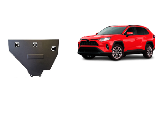 Stahl Unterfahrschutz für Differentialschutz Toyota RAV 4 Hybrid (2018-2026) EANToyota RAV 4