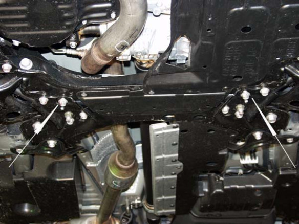 Stahl Unterfahrschutz für Motor Toyota RAV 4 Benzin (2006-2013) EANToyota RAV 4