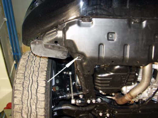 Stahl Unterfahrschutz für Motor Toyota RAV 4 Benzin (2006-2013) EANToyota RAV 4