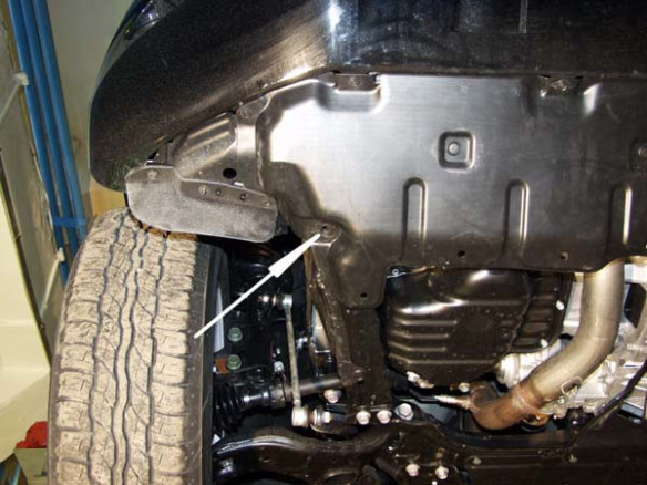 Stahl Unterfahrschutz für Motor Toyota RAV 4 Benzin (2006-2013) EANToyota RAV 4