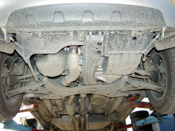 Stahl Unterfahrschutz für Motor Toyota Rav4 (2000-2006) EANToyota RAV 4