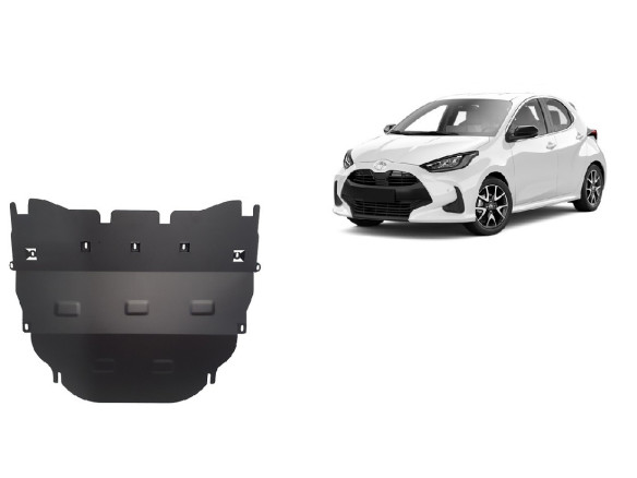 Stahl Unterfahrschutz für Motor Toyota Yaris XP210 (2021-2026) EANToyota Yaris