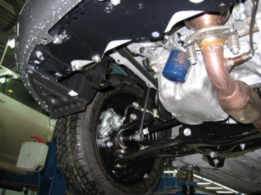 Stahl Unterfahrschutz für Motor Toyota Yaris - diesel (2005-2011) EANToyota Yaris