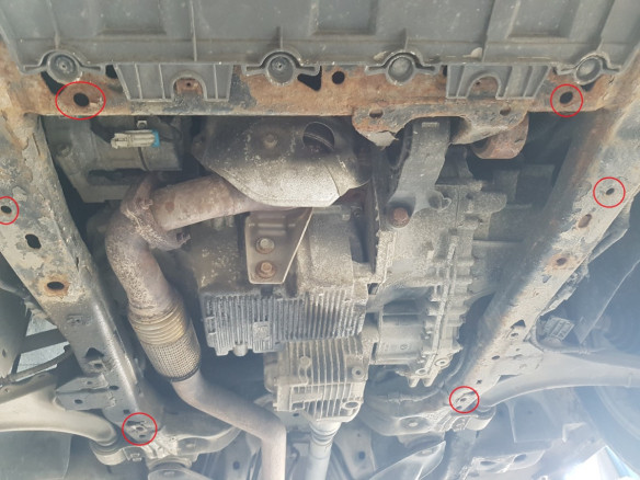 Stahl Unterfahrschutz für Motor Opel Ampera (2011-2019) EANOpel