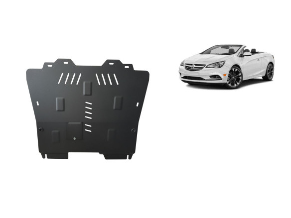 Stahl Unterfahrschutz für Motor Opel Cascada (2013-2019) EANOpel Cascada