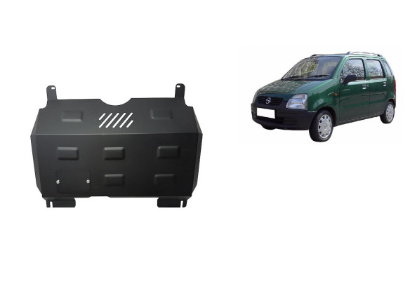 Stahl Unterfahrschutz für Motor Opel Agila (H00) (2000-2007) EANOpel Agila