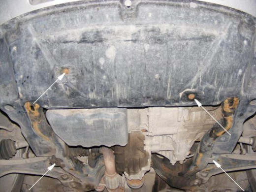 Stahl Unterfahrschutz für Motor Opel Antara (2006-2010) EANOpel