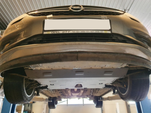 Stahl Unterfahrschutz für Motor Opel Astra K (2015-2022) EANOpel Astra
