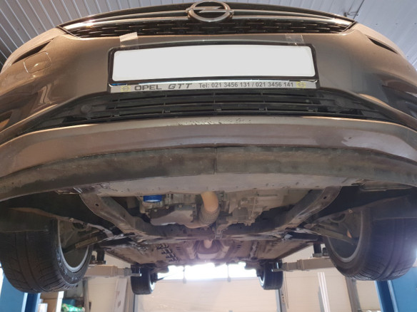 Stahl Unterfahrschutz für Motor Opel Astra K (2015-2022) EANOpel Astra
