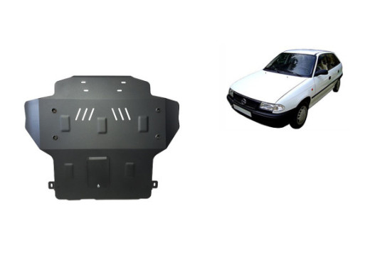 Stahl Unterfahrschutz für Motor Opel Astra F (1991-1996) EANOpel