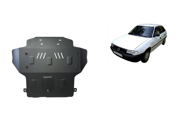 Stahl Unterfahrschutz für Motor Opel Astra F (1991-1996) EANOpel