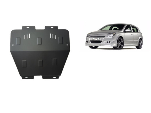 Stahl Unterfahrschutz für Motor Opel Astra H (2004-2010) EANOpel Astra