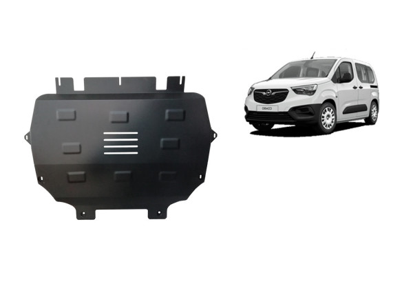 Stahl Unterfahrschutz für Motor Opel Combo (2018-2026) EANOpel Combo