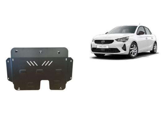 Stahl Unterfahrschutz für Motor Opel Corsa F (2019-2026) EANOpel