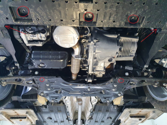 Stahl Unterfahrschutz für Motor Opel Corsa F (2019-2026) EANOpel