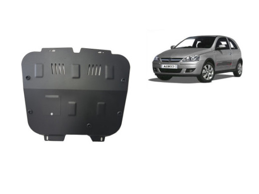 Stahl Unterfahrschutz für Motor Opel Corsa C (2000-2006) EANOpel Corsa