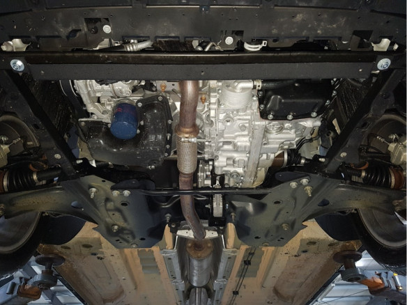 Stahl Unterfahrschutz für Motor Opel Crossland X (2017-2026) EANOpel Crossland X