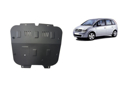 Stahl Unterfahrschutz für Motor Opel Meriva (2003-2010) EANOpel Meriva
