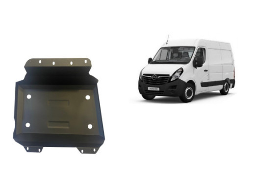 Stahl Unterfahrschutz für Kraftstofftank Opel Movano (2022-2026) EANOpel